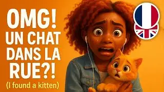 Found a Kitten in the Street?! Learn French with Real-Life Stories (Beginner A2-B1)
