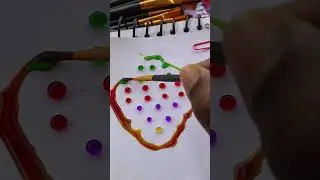 💞creative art🔵💚🎨 ideas#trending #stisfyingvideo #ananya #asmr #comedy #youtubeshorts #cartoon#funny💡