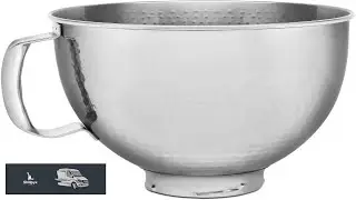 KitchenAid 5 Quart Stainless Steel Bowl for all 4.5 5 Quart Tilt Head Stand