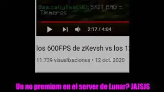 VICENSK EXPOSED!!! (SPOOF ON LUNAR CLIENT) 🐭 + COMO SPOOFEAR EN LUNAR CLIENT (2020)
