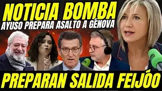 AYUSO Y MIGUEL &Aacute;NGEL RODR&Iacute;GUEZ PREPARAN ASALTO A G&Eacute;NOVA 