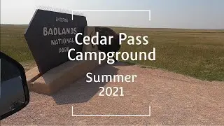 Cedar Pass Campground, Badlands National Park