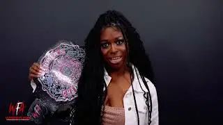 WFA Women&rsquo;s Wrestling Champion Luscious Latasha has words for Davienne