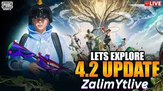 PUBG MOBILE 4.2 UPDATE |GIVE ME A 60 UC 😁| ZALIMYTLIVE