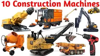 Amazing Construction Machines for Kids | Tunnel Boring, Cranes, Mixers & More 🚧👷&zwj;♂️