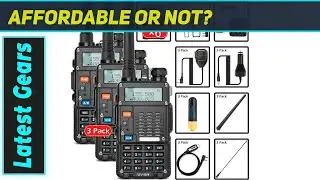 Greaval UV-5R 3-Pack: The Ultimate Long Range Dual Band Ham Radio Set