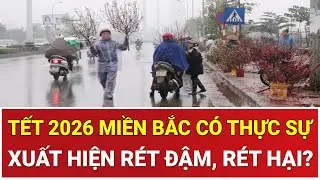 Thông tin mới nhất thời tiết Tết Nguyên đán 2026: miền Bắc có thực sự xuất hiện rét đậm, rét hại?