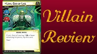Marvel Champions Loki God of Lies Villain Review