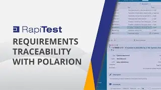 Requirements traceability with RapiTest and Polarion ALM