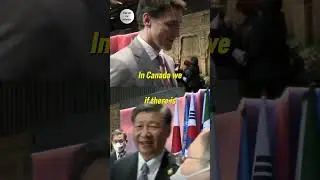 Xi CONFRONTS Trudeau after he LEAKED this #shorts