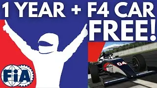 One Year iRacing Subscription + Formula F4 For FREE | How to get it?