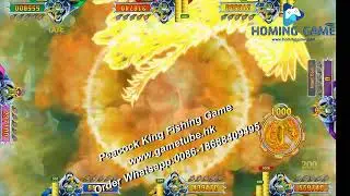 Vgame Peacock King Fishing Table USA Fish Game Board Arcade Skilled fishing game machine by HomingGa