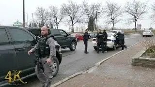 Mississauga: Tactical EMS & cops assisting during arrest 1-21-2017