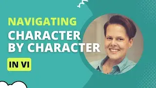How to navigate by characters in vi and vim | Command Line 101