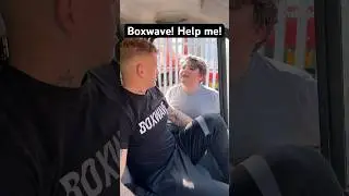 Boxwave help me, Jake&rsquo;s starting his journey #boxwave #fitness #funny
