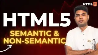HTML Semantic vs Non-Semantic Tags Explained | Easy HTML Tutorial for Beginners | Web Design Guide