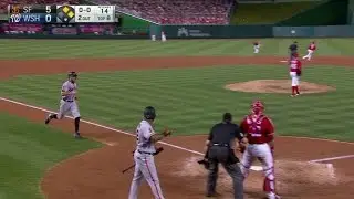 SF@WSH: Adrianza plates Pence with a single to left