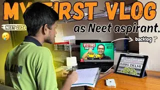 My First Vlog: A NEET🩺 Aspirant's Life in Allen, Kota | NEET 2026 #neet2026 #allen #allenkota #kota
