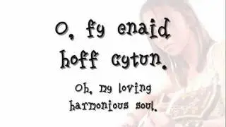 Enaid Hoff Cytun - Meinir Gwilym (geiriau / lyrics)