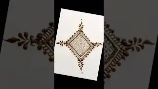 Easy Design #henna #tattoo #art #mehndi #simple#shorts #reels #easy #traditional