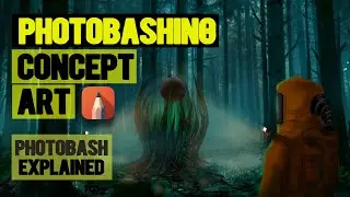 Photobashing Digital Concept Art | is it Cheating? tutorial guide (Autodesk sketchbook)-BLANKOPHOBIA