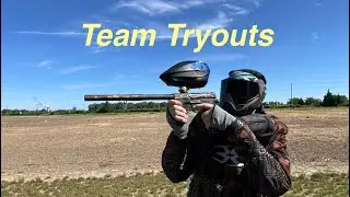 Trying out for a team   #paintballer #paintballteam