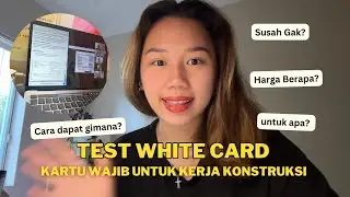 Ujian Test WHITE CARD untuk kerja konstruksi di Australia 🇦🇺