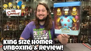 King Size Homer The Simpsons Super 7 Ultimate Unboxing & Review!