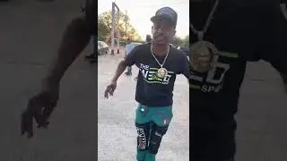 Charleston White protected by West Dallas OGs!! GOON tries to get him!