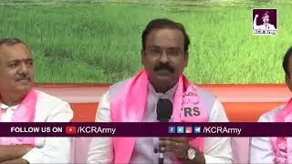 LIVE | TRS Leaders Press Meet | Stop Auction Of Coal Blocks | Singareni | KCR Army