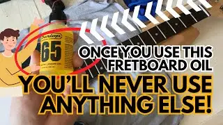 Once You Use This Fretboard Oil You’ll Never Use Anything Else! @jimdunlopusa
