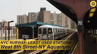 West 8th Street-NY Aquarium - Least Used Stations | Q Train - NYC Subway