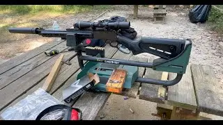 45/70 marlin dark series silencer co 46m hybrid ammo testing defiant munitions subsonic madpig 400gr