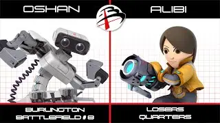 Burlington Battlefield #8 | Oshan (ROB) vs  (Mii Gunner) | LQF | SSBU
