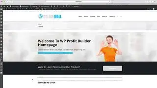 Tutorial On Using Profit Builder to Easily Design Your Website