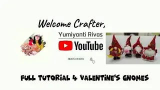 DIY Valentine's Gnome Full Tutorial from Body to Shoes