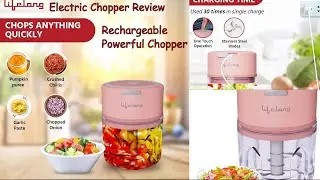 Portable Electric Chopper Review - Lifelong Hand Chopper #chennai78 #trending #cooking #kitchen