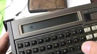 HP 71B Loading a BASIC program from CARD Reader