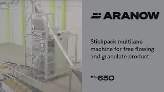 Packing machinery | Stickpack multilane machine for free flowing and granulate product | an650