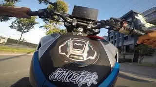 NK250 FULL SYSTEM HEADERS AKRAPOVİ&Ccedil; EGZOZ TEK TEKER GAZLAMA (radardan tekerde ge&ccedil;tim)