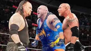 Undertaker vs Goldberg Ryback Match