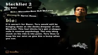 Top 5 NFS Most Wanted Blacklist # 2  Bull  / Pink Slip / Best Car Race Game