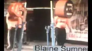 Blaine Summer  sqwat 465kg nolift