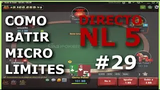 Sesion NL 5 - Rush & Cash # 29