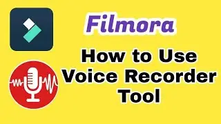How to use voice record tool and change voice Filmora editor