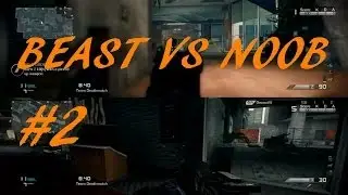 COD Ghosts Gameplay Commentary BEAST v NOOB #2