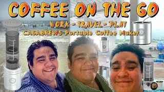 Casabrews Portable Coffee Maker 2 in 1 Machine for K Cup / Grounds Review & Comparison to AeroPress