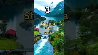 Top5 beautiful lakes in pakistan#shorts #sunriselifestyle16