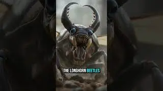 Nature&rsquo;s Most Terrifying Insect | The Titan Beetle Story #wildlife #titanbeetle #beetle