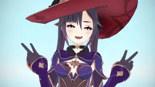 [MMD/Genshin Impact] Mona - 再会の誓い